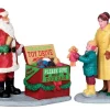 52347 - A Season Of Giving, Set Of 2 - Lemax Christmas Figurines
