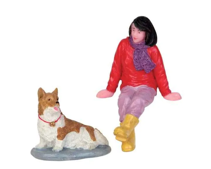52366 - A Short Break, Set Of 2 - Lemax Christmas Figurines