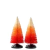 24006 - Autumn Sunrise Tree, Small, Set Of 2 - Lemax Spooky Town Accessories;Lemax Trees