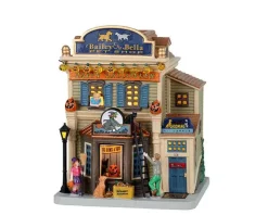 25853 - Bailey & Bella Pet Shop - Lemax Spooky Town Halloween Village Houses & Buildings