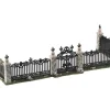 04713 - Bat Fence Gate, Set Of 5 - Lemax Spooky Town Accessories