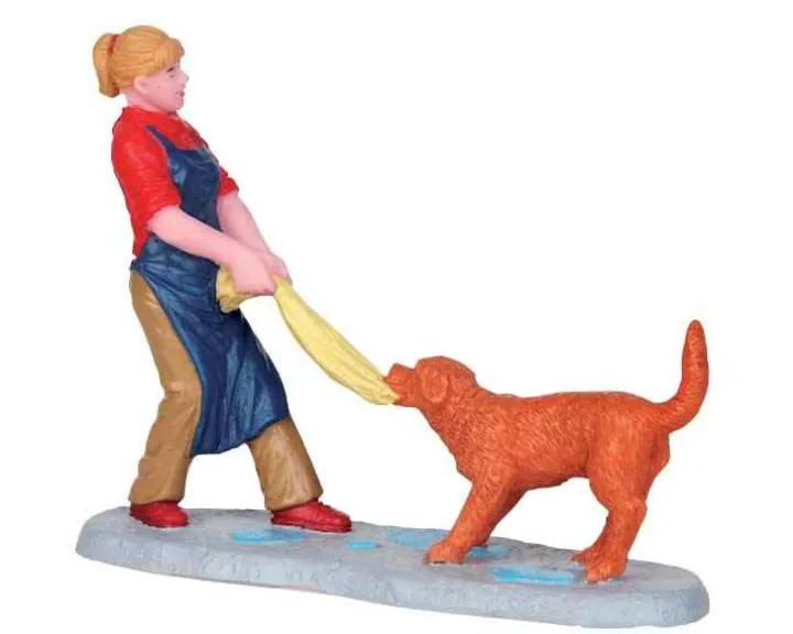 52316 - Bathtime Battle - Lemax Christmas Figurines