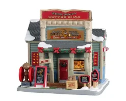 25929 - Bean Happy Coffee Shop - Lemax Caddington Village Christmas Houses & Buildings