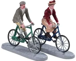 92763 - Bike Ride Date, Set Of 2 - Lemax Figurines