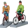72514 - Bloomers And Bicycles, Set Of 2 - Lemax Figurines