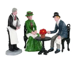 02925 - Cafe Society, Set Of 4 - Lemax Figurines