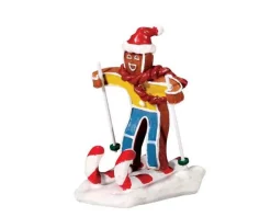 72484 - Candy Cane Skier - Lemax Sugar N Spice Figurines