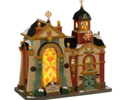 25877 - Cathedral Of Eternal Light - Lemax Caddington Village Christmas Houses & Buildings