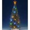 74265 - Chasing Multi Light Spruce Tree, Large, Battery-Operated (4.5V) - Lemax Trees