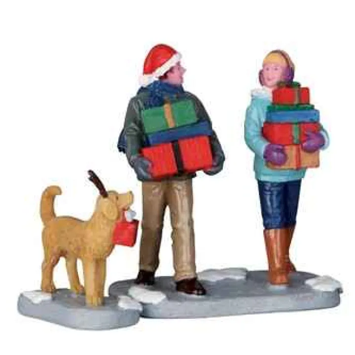 62445 - Christmas Party, Set Of 2 - Lemax Figurines