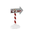 34093 - Christmas Party Sign - Lemax Misc. Accessories