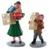 82610 - Christmas Rush, Set Of 2 - Lemax Figurines