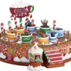 74222 - Cocoa Cups, Set Of 2, With 4.5V Adaptor - Lemax Sugar N Spice Accessories