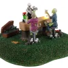 34062 - Coffin Bar, Battery-Operated (4.5-Volt) - Lemax Spooky Town Accessories