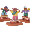 12056 - Cookie Boarding, Set Of 3 - Lemax Sugar N Spice Figurines