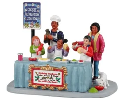 23595 - Cookie Decoration Station - Lemax Christmas Village Table Pieces