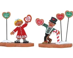 82593 - Cookie Exchange, Set Of 2 - Lemax Sugar N Spice Figurines