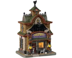 35013 - Creatures Of The Night Pet Shop - Lemax Spooky Town Houses