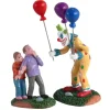 12009 - Creepy Balloon Seller, Set Of 2 - Lemax Spooky Town Figurines