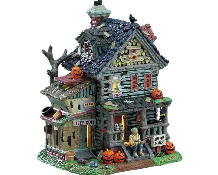 75185 - Creepy Neighborhood House - Lemax Spooky Town Houses