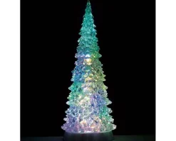94510 - Crystal Lighted Tree, 4 Color Changeable & Color Transformation, Xl, Battery-Operated (4.5-Volt) - Lemax Trees