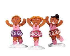 72481 - Dancing Sugar Plums, Set Of 3 - Lemax Sugar N Spice Figurines