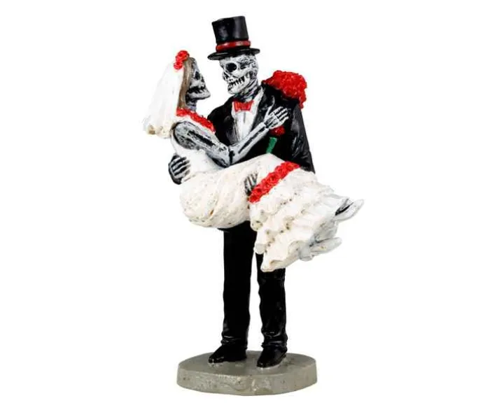 32201 - Day Of The Dead Bride & Groom - Lemax Spooky Town Figurines