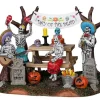 23583 - Day Of The Dead Party - Lemax Spooky Town Halloween Village Accessories