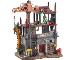 05604 - Dead Zone Construction Site, With 4.5-Volt Adaptor - Lemax Spooky Town Houses