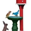 14355 - Deer Fountain - Lemax Christmas Village Misc. Accessories