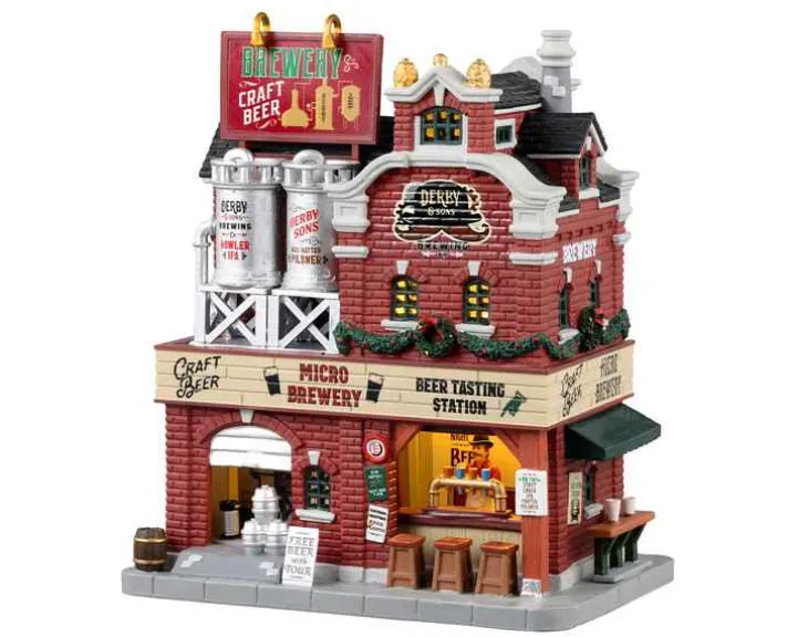 35034 - Derby & Sons Brewing Co. - Lemax Caddington Village