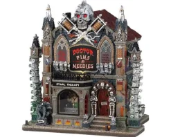 95443 - Doctor Pins & Needles, With 4.5-Volt Adaptor - Lemax Spooky Town Houses