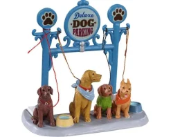 13567 - Dog Parking - Lemax Table Pieces