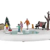 04715 - Family Skating Day, Battery-Operated (4.5-Volt) - Lemax Table Pieces