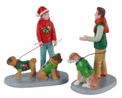 12019 - Festive Friends, Set Of 2 - Lemax Figurines