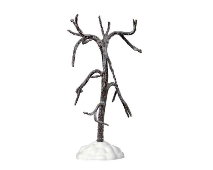 74654 - Fiber Iced Tree, Large, Battery-Operated (3V) - Lemax Christmas Village Trees
