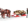 13559 - Firewood Delivery, Set Of 2 - Lemax Table Pieces