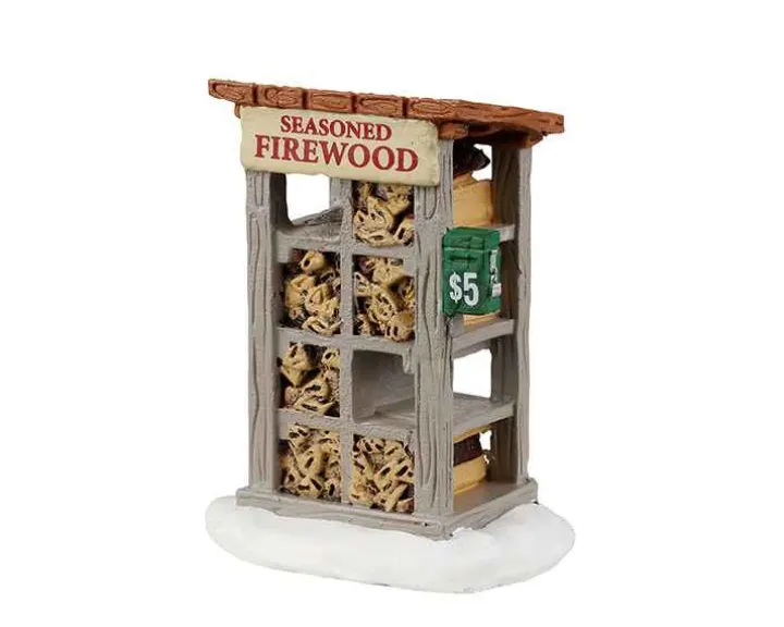 24971 - Firewood For Sale - Lemax Misc. Christmas Village Accessories