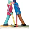 42269 - First Ski Date - Lemax Christmas Village Figurines