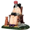62428 - Former Cat Lady - Lemax Spooky Town Figurines