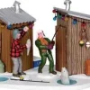23951 - Friendly Competition - Lemax Christmas Village Table Pieces