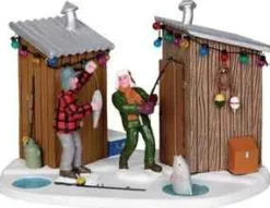 23951 - Friendly Competition - Lemax Christmas Village Table Pieces