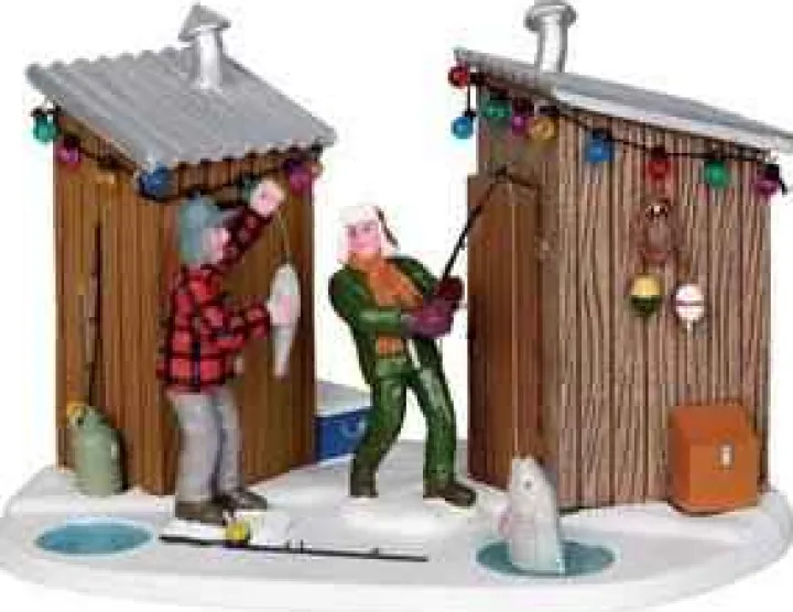 23951 - Friendly Competition - Lemax Christmas Village Table Pieces