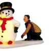 04511 - Frosty's Friendly Greeting, Set Of 2 B/O (4.5V) - Lemax Christmas Village Table Pieces