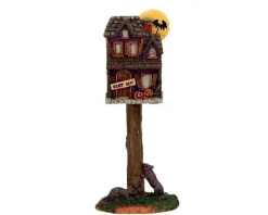 74216 - Full Moon Birdhouse - Lemax Spooky Town Accessories