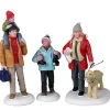 22129 - Going Skating, Set Of 3 - Lemax Christmas Village Figurines