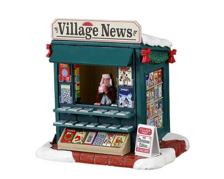 34088 - Good News Day, Battery-Operated (3V) - Lemax Table Pieces