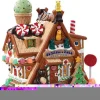 85436 - Gummies & More Candy Store, Battery-Operated (4.5-Volt) - Lemax Sugar N Spice Houses
