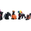 12014 - Halloween Cats, Set Of 5 - Lemax Spooky Town Figurines