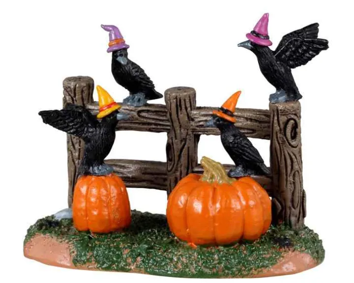 34077 - Halloween Crows - Lemax Spooky Town Accessories